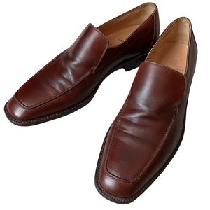 Gravati Men's Calfskin Leather Slip On Loafers 11